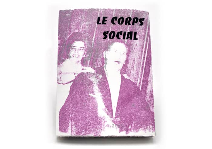 Le corps social, édition lithographique Geraldine Daniel